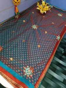 Ethinic wonderful Saree....!!! with 34 bust blouse