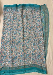 🆕Beautiful Floral Print Saree- Unused