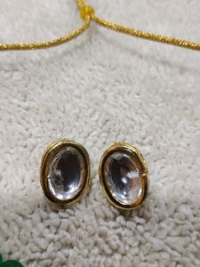 Beautiful kundan necklace set