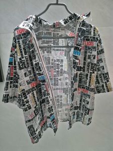 Newspaper Printed Shirt