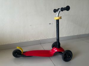 Red 3-Wheel Scooter for Kids
