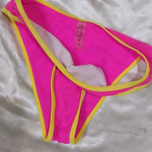 Hot Pink &amp; Neon Bikini Top