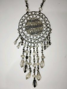 Elegant Beaded Statement Necklace