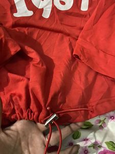 Red 'California 1987' Hoodie