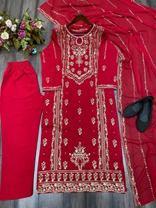High Demand Embroidered Work Kurti