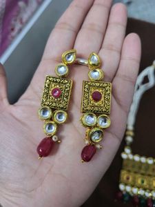 Beautiful kundan Golden Oxidised premium jewellery