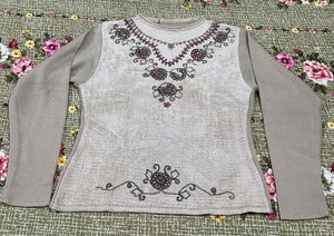 Embroidered Sweater