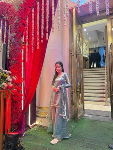 Elegant Teal Kurta Set without duppta