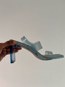 Stylish Transparent Heels