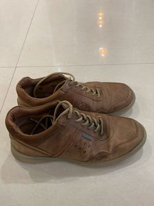 Men's Brown Leather Casual Shoes