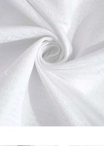 Elegant White Curtain Panel Pack of 2