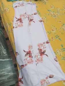 Floral Print Maxi Dress