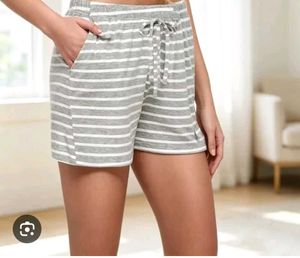 Striped Pajama Shorts