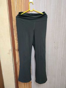 Blissclub Dark Green Bootcut Pants