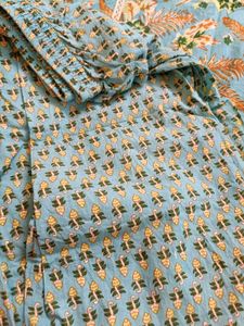 Floral Print Kurta Sets