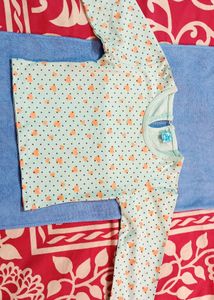 Baby Girl Dungree Set