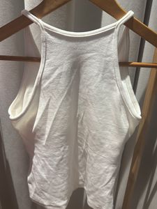 White Ribbed Tank Top IORA ( never worn)