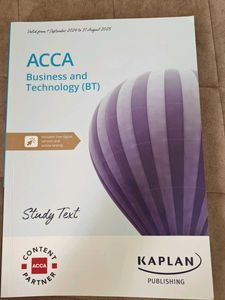 ACCA kaplan Business and Technology Study Text