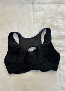 Puma Black Sports Bra