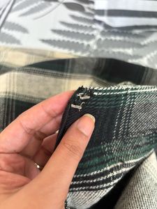 Checkered Mini-Skirt