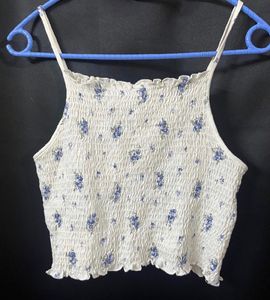 Floral Cami Crop Top