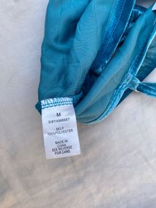 Teal Velvet Cami Top fix price