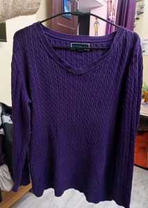 Lavender Woolen Top 💜🔥