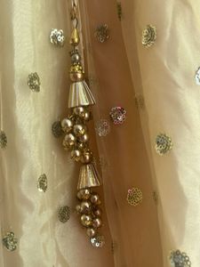 Sparkling Yellow Net Skirt