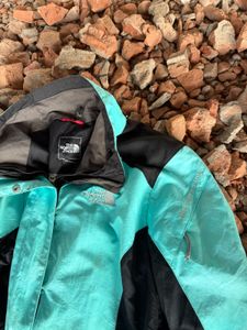 The North Face Teal &amp; Black Jacket