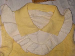 Cute Yellow Knit Dress (4-5 Y)