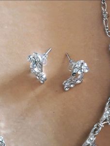 Silver Diamond Set
