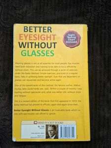 The Bates Method for Better Eyesight