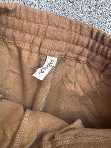 Brown Wide Leg Sweatpants
