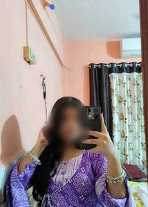 Purple Printed Anarkali Kurta Set