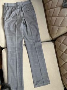 ✨ Elegant Grey Checked 3-Piece Suit Set ✨