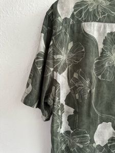 Men's Floral Print Short Sleeve Shirt
