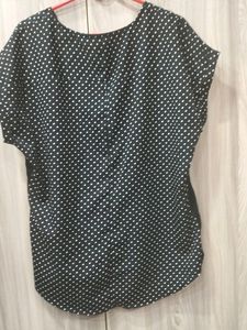 Black Polka Dots Top