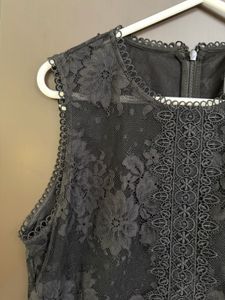 Elegant Lace Peplum Top