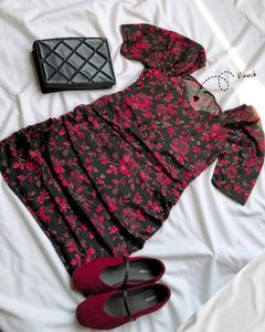 Tokyo Talkies floral print sheath mini dress
