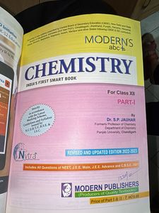 Modern's abc+ Chemistry Class XII Part-I