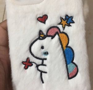 I Phone 12 Pro Max Unicorn Fur Case