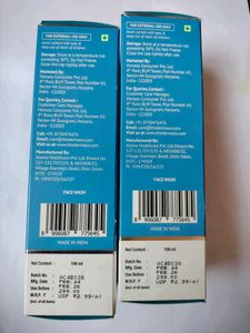 The Derma Co Salicylic Acid Gel Face Wash Pack 2