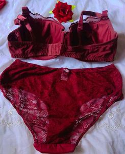 Elegant Lace Bra &amp; Panty Set