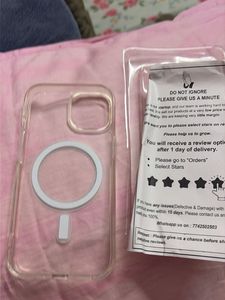 Clear Magnetic I Phone 15 Case