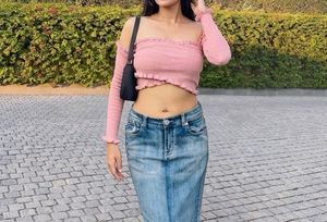 Boat Neck wrap top