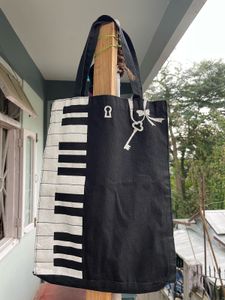 Unique Piano Key Tote Bag