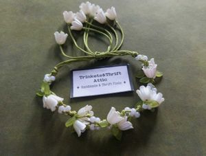 Floral Cord Bracelet