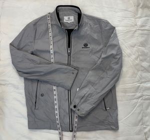 Men's Grey Baronice Bomber Jacket