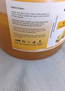 Lady Touch Gold Moisturizer Wax