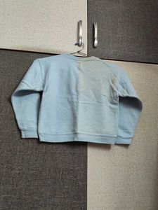 Light Blue "Perfect Angel" Graphic Sweatshirt